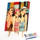 thumbnail image 2 of Pintura al óleo de tres mujeres por números DIY para colorear imagen pintada a mano (B262) Tmvgtek Oficina Multiescena Multifunción, 2 of 9
