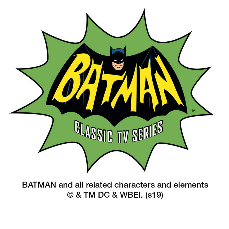 Batman Classic TV Series Logo Retractable Reel Chrome Badge ID Card Holder Clip