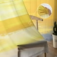 thumbnail image 5 of Yellow Gray Sheer Curtains 84 Inches Long 2 Panels Set, Window Sheer Curtains for Living Room/Bedroom, Modern Abstract Oil Painted Art Light Filtering Rod Pocket Curtain 52'' x 84'' x 2, 5 of 7