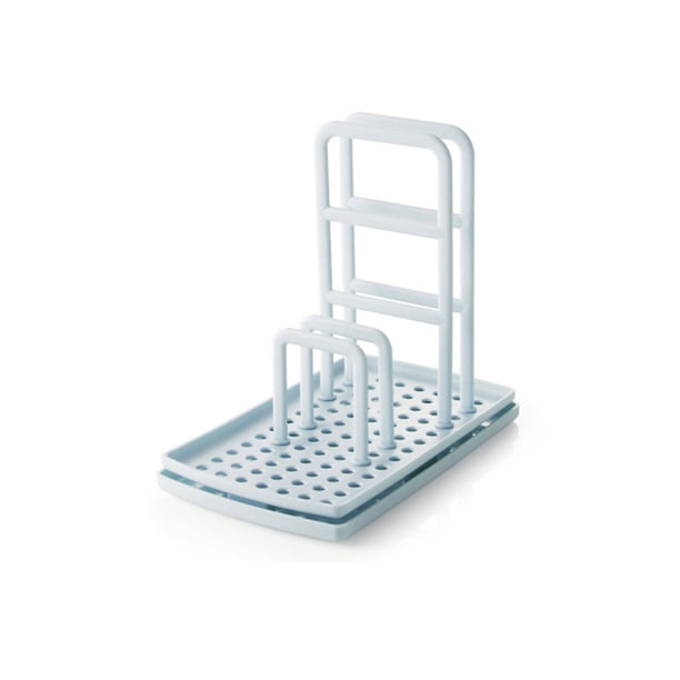 Estante de drenaje Kearding Soporte organizador de esponja Azul