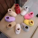 thumbnail image 2 of Zapatos de bebé de lana gruesa, botas de algodón de fondo suave, calzado infantil cálido de invierno, zapatos de piel sin caída para 3-6-12 meses de edad, 2 of 5