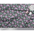 thumbnail image 2 of Soimoi Gray polyester Crepe Fabric Star & Diamond Geometric Print Fabric by the Yard 42 Inch Wide, 2 of 3