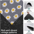 thumbnail image 3 of Gray White Flower Pattern Kitchen Rugs Sets Of 3,Kitchen Runner Rugs Non Skid Washable,Decorative Kitchen Floor Mats for Kitchen,Sink,Laundry,17"x30"+ 17"x47" + 17"x59", 3 of 6