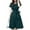Dark Green, variant on ZANZEA Women Short Sleeved Slim Waist Belted Dresses Party Casual Dress
