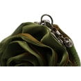 thumbnail image 7 of Rose Shaped Evening Bag Soft Satin Clutch Purse Floral Wristlet Handbag for Women Wedding Party Purse, 7 of 7