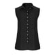 thumbnail image 5 of Camisetas con Cuello en V Mujeres sin Mangas Tops de Verano Blusa de Moda Casual para el Uso Diario de la Fiesta, Chaleco de Poliéster, 5 of 8