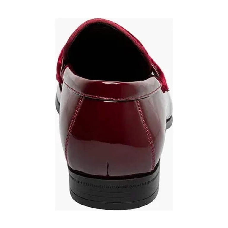 Stacy Adams Spratley Moc Toe Saddle Slip On Dress Shoes  display picture 2