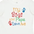 thumbnail image 4 of Inktastic Gigi and Papa Love Me Grandkids Boys or Girls Baby T-Shirt, 4 of 5