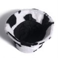 thumbnail image 4 of Sombreros De Cubo De Felpa Con Estampado De Vaca Para Otoño E Invierno, Sombrero Cálido Para Exteriores Con Cuerda Ajustable, Sombrero De Pescador Unisex Para Lavabo Vogacara AP006287-03, 4 of 6