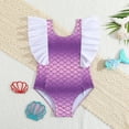 thumbnail image 6 of Girls One Piece Swimsuit 3D Print 2026 Trendy Sleeveless Tankini Slim Fit Summer Swimming Bathing Suit Size 6-8 Y, 6 of 7