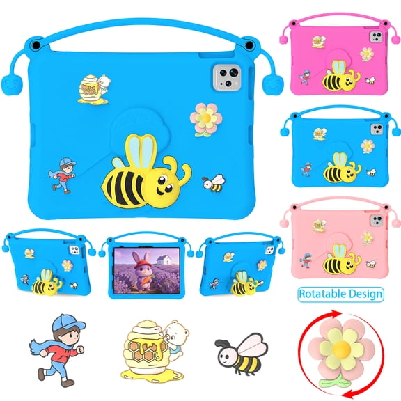 Case for iPad (A16) 11th Generation 11-inch 2025 / 10th Generation 10.9-inch 2022 Shockproof Cover w Handle & Stand
