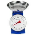 thumbnail image 2 of Miangastore Mechanical Kitchen Food Scale: 10kg Stainless Steel Vintage Scale With Detachable Tray For Baking Cooking Meal Prep Easy To Read Dial Display, 2 of 8