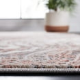 thumbnail image 4 of SAFAVIEH Vogue Molly Abstract Area Rug, Rust/Grey, 6'7" x 6'7" Round, 4 of 8
