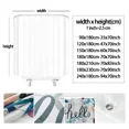 thumbnail image 2 of Waterproof Fabric Shower Curtains Tree leaves White Birch Bathroom Large 240X180 3D Print ration Shower Curtain Bath Screen, 2 of 5