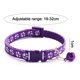 thumbnail image 2 of Collares de identificación para cachorros, arena de seguridad separable ajustable de nailon suave para parto, 2 of 5