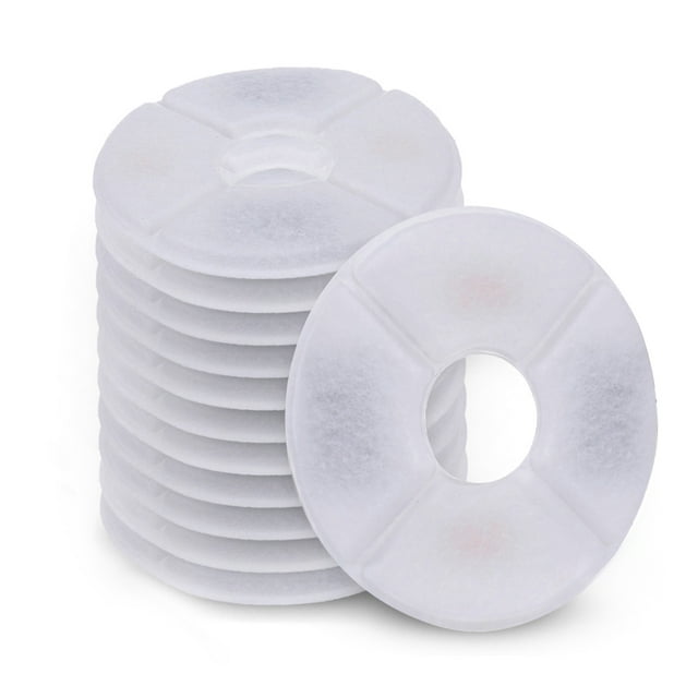 Cat Water Fountain Filters Replacement Filters for Cat Water Fountain Water Dispenser 12PCS