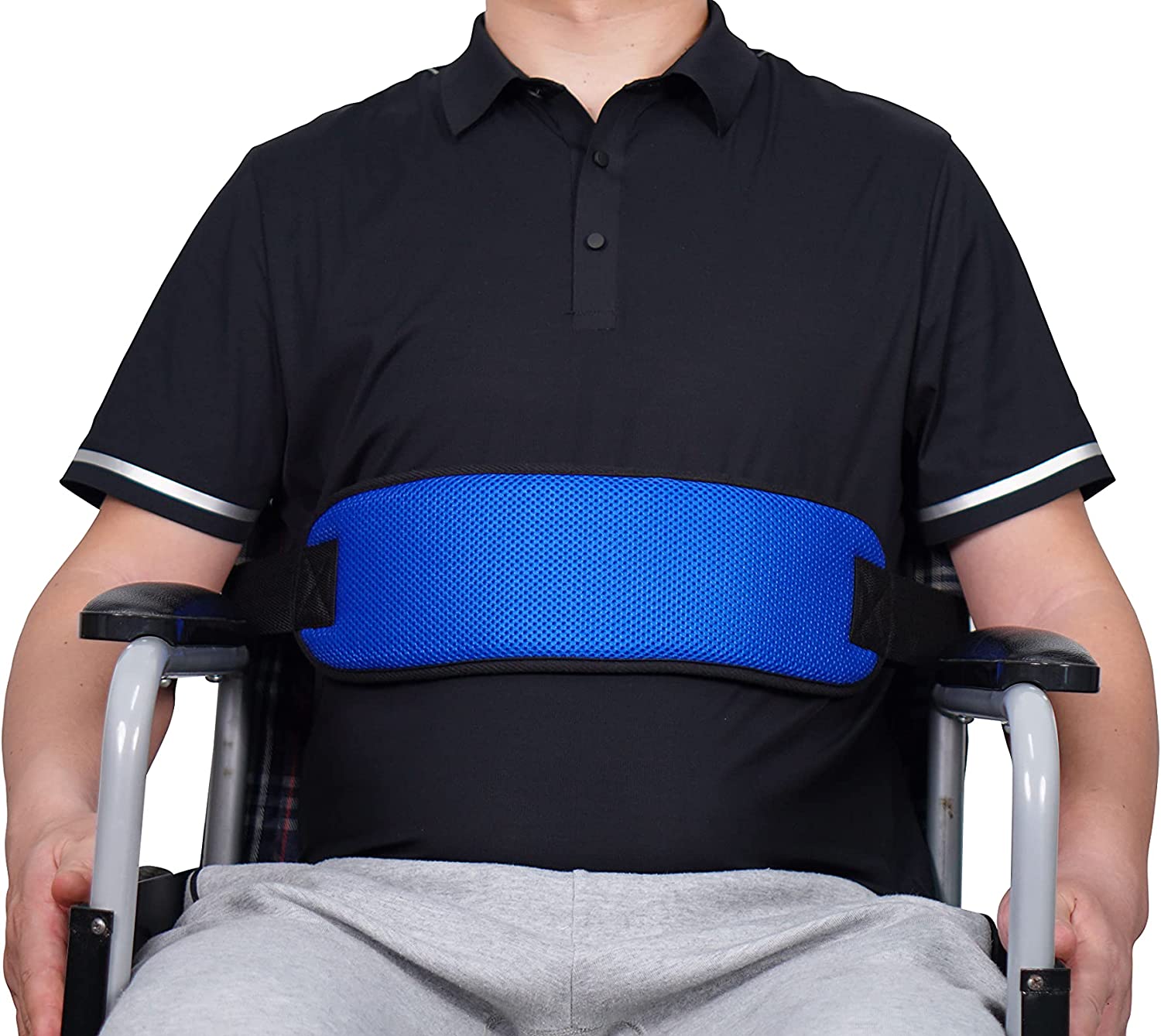 Homgreen Wheelchair Safety Seat Restraints Belt, Adjustable Harness