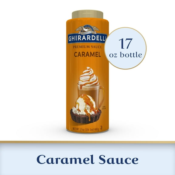 GHIRARDELLI Premium Caramel Sauce, 17 OZ