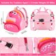 thumbnail image 3 of Mochila con arnés para niños pequeños Accmor Cute Dinosaur con correa de 1 a 3 años, 3 of 8