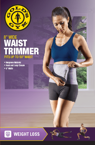 Gold's Gym 8" Wide Waist Trimmer - Walmart.com - Walmart.com