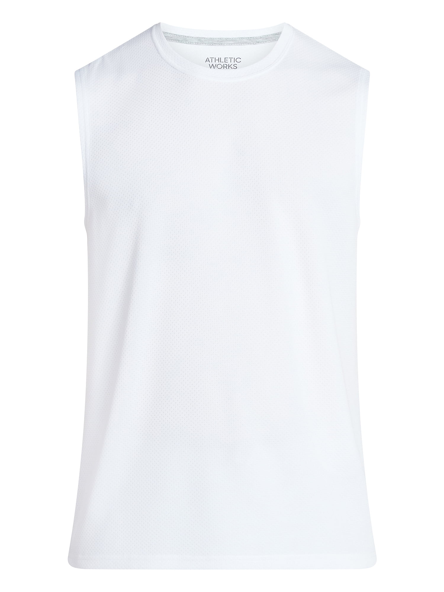 Athletic Works Men’s Sleeveless Mesh Muscle Tee, Sizes XS-5XL