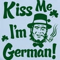 thumbnail image 2 of CafePress - Kiss Me I'm German Infant Bodysuit - Baby Light Bodysuit, Size Newborn - 24 Months, 2 of 4