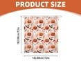 2pack Wuxinga Halloween Deals ,Shower Curtain,Halloween Theme Shower