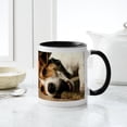 thumbnail image 4 of CafePress - Jack Russell Terrier Puppy Chewing Stick Mug - 11 oz Ceramic Mug - Novelty Coffee Tea Cup, 4 of 4