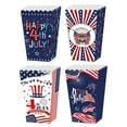 thumbnail image 1 of Ceimmolca Four Day Paper Box Decorations Snacks Holiday Parties Paper, Red, 1 of 9