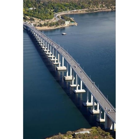 Tasman Bridge River Derwent Tasmania Australia Poster Print by David Wall