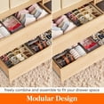 thumbnail image 3 of Lifewit Drawer Organizer for Underwear Fabric Dresser Storage Bins for Bra, Undies, 4 Packs Gray, 3 of 7