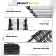 thumbnail image 4 of SogesPower 16.4 FT Telescopic Ladder,Folding,Multi Purpose Home Or RV Telescoping Ladder,Portable,Folding,Aluminum Extension Ladder with Non-Slip Feet,Silver, 4 of 6