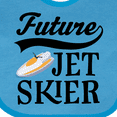 thumbnail image 4 of Inktastic Future Jet Skier Water Sports Boys or Girls Baby Bib, 4 of 4
