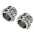 thumbnail image 3 of Weldable Thread Hose Adapter,1 Pair AN20 Stainless Stainless Steel Welded Fitting Adapter Car Weldable Fuel Tank Fitting Time-Tested Durability, 3 of 5