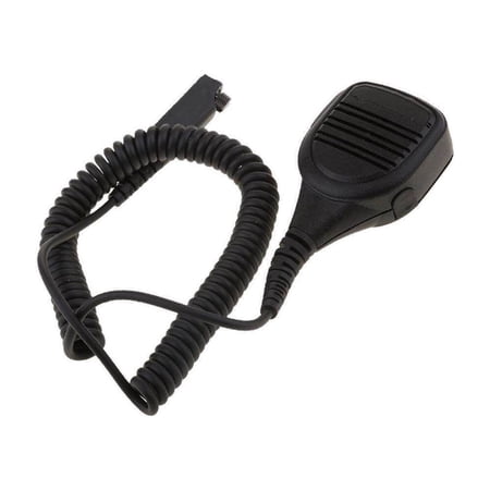 2-Pin Heavy Duty Shoulder Speaker Microphone For Maxon TecNet Two-Way Radios