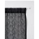 thumbnail image 5 of Cortinas de Puerta de Encaje Negro - Telaraña, Cortinas de Ventana semitransparentes de 100 cm x 200 cm para decoración del hogar, Sala de Estar, Dormitorio, Cortinas Bordadas JM, 5 of 5
