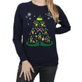 thumbnail image 3 of Elf Chandail en Molleton Arbre de Noël pour Femmes, 3 of 6