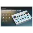 thumbnail image 7 of Professional Recording Studio Sound Cards Live Stream USB Sound Card Live Broadcast Audio Mixer Interface For Living Games, 7 of 7