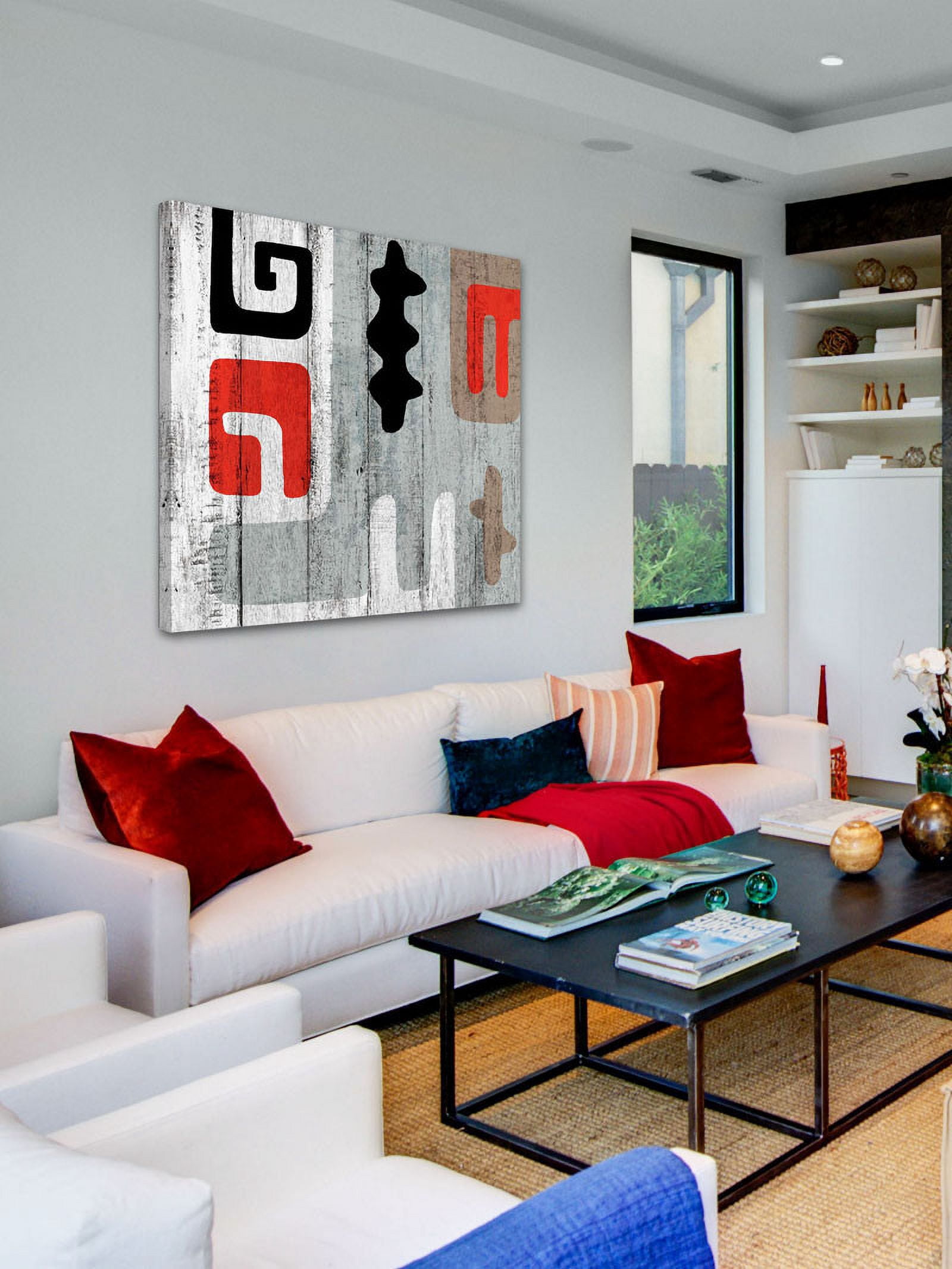 Marmont Hill "Peony's Rhythm" by Sia Aryai Painting Print on Canvas