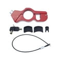 thumbnail image 1 of Brake Lock,Brake Lock Secures Bike Lock Theft Moped Atv Heavy Duty Bike Moped Lock (red) Locks Duty Lock Moped Theft Brake Theft Helmet And Brake Theft (red) Duty Locks Handlebar Heavy, 1 of 7