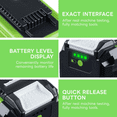 thumbnail image 5 of 2-Packs 29462 40V 8.0Ah Li-ion Battery Replacement for GreenWorks 40V Battery Lithium 29252 25312 25322 21242 27062 Compatible with GreenWorks 40V G-MAX Cordless Power Tools, 5 of 9