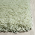thumbnail image 3 of SAFAVIEH Harvey Solid Plush Shag Area Rug, Lime, 4' x 6', 3 of 5