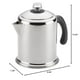 thumbnail image 3 of Farberware Percolador de Café de Yosemita Clásico de Acero Inoxidable de 12 Tazas, 3 of 5