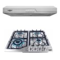 thumbnail image 1 of Combo Campana 60 Cm y Parrilla GUTSTARK Inoxidable 4 Quemadores, 1 of 10