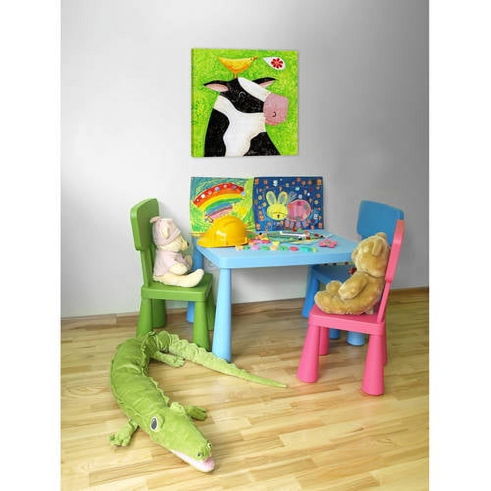 "Moosic to My Ears" Painting Print on Wrapped Canvas
