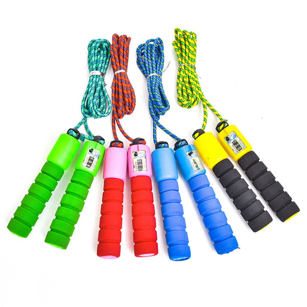 Number Counter Jumping Skipping Rope adults kids sports fitness loose weight 