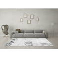 thumbnail image 3 of Ahgly Company Indoor Rectangle Abstract Gray Modern Area Rugs, 5' x 8', 3 of 4