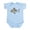 Sky Blue, variant on CafePress - Skello Fish Body Suit - Baby Light Bodysuit, Size Newborn - 24 Months