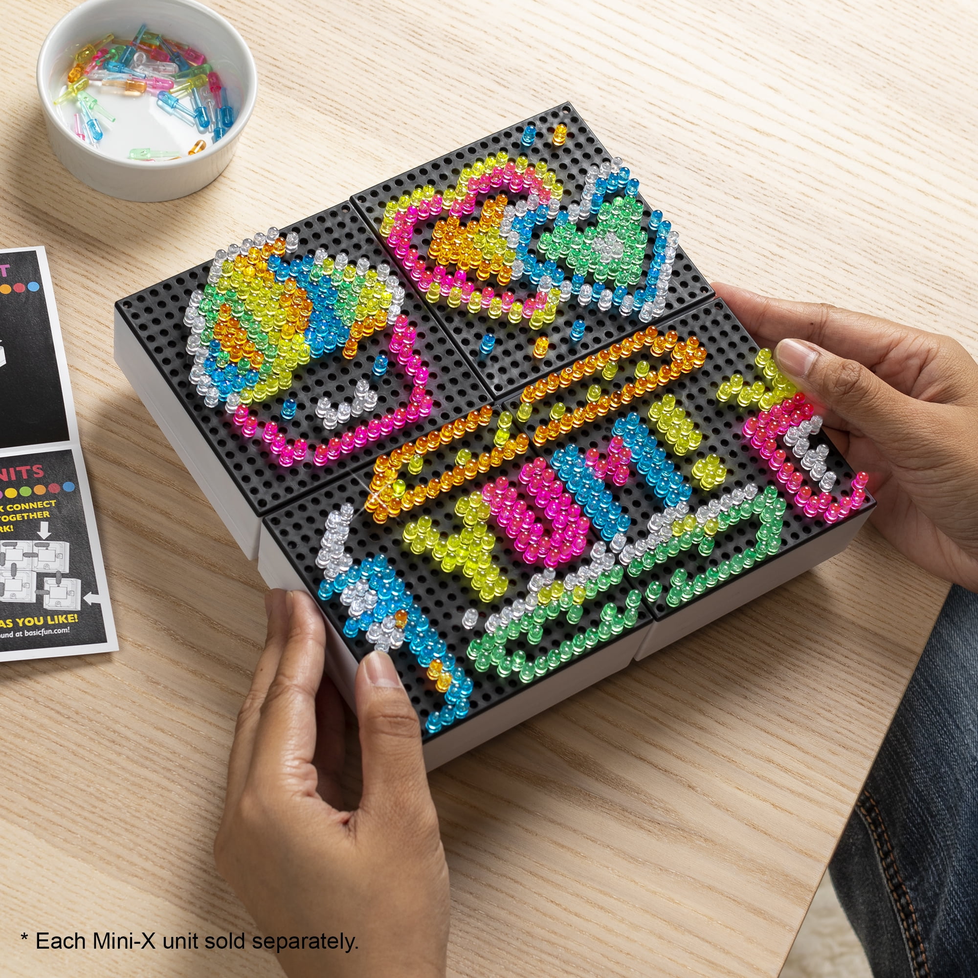 LiteBrite Mini x Connect Toy, Great gift for Boys or Girls, Ages 4 Years and up  (图3)