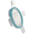 thumbnail image 2 of Snapware 7202R Clear Total Solutions Plastic Lids with Teal Blue Gaskets (4-Pack), 2 of 4